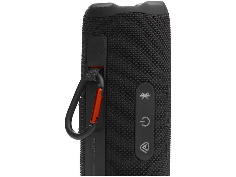 Caixa de Som Bluetooth Flip 7 Portátil 35W Preto JBL - Caixa de